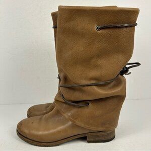 *la SCARPETTA DI VENER leather boots 36